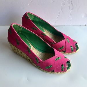 LAUREN Ralph Lauren Women’s Espadrilles Pink 7.5